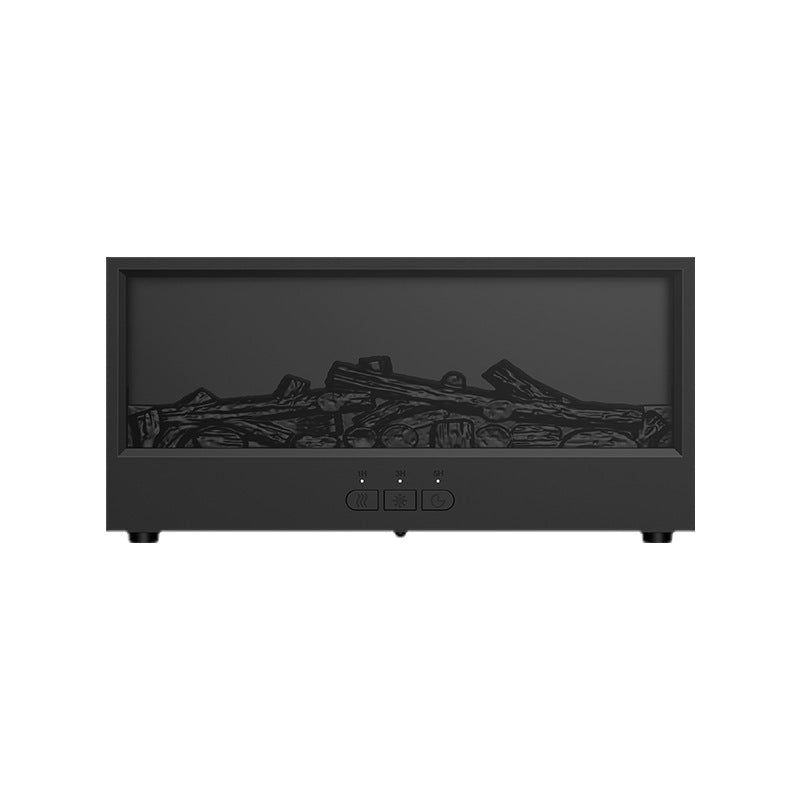 Fireside Mist Fireplace Humidifier with 3D Flame and Remote Control