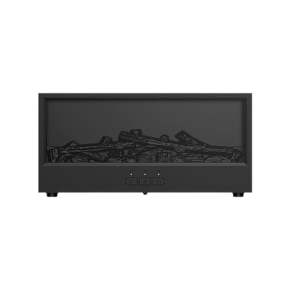 Fireside Mist Fireplace Humidifier with 3D Flame and Remote Control